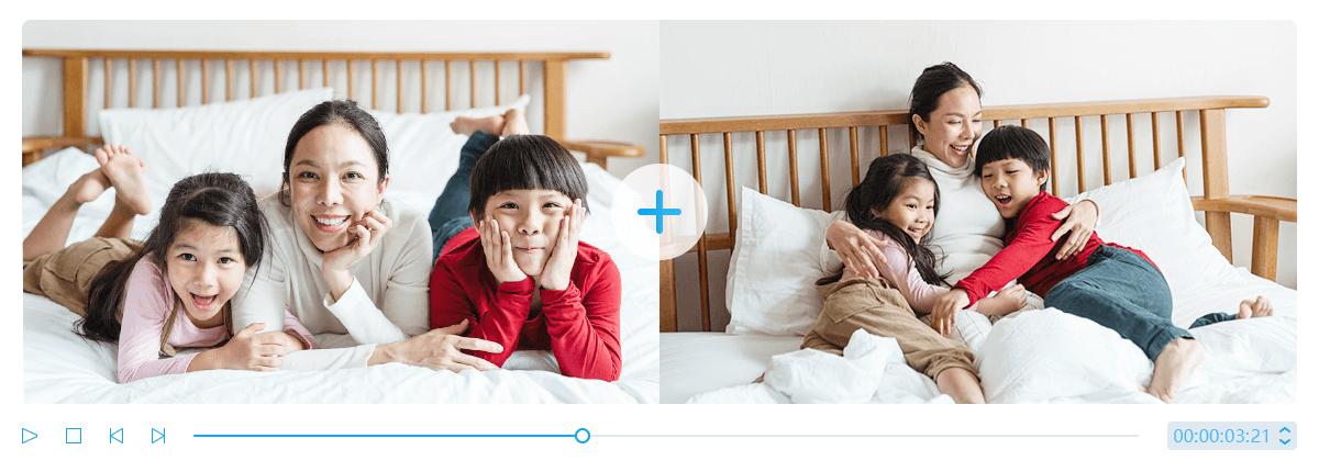 Merge multiple videos easily