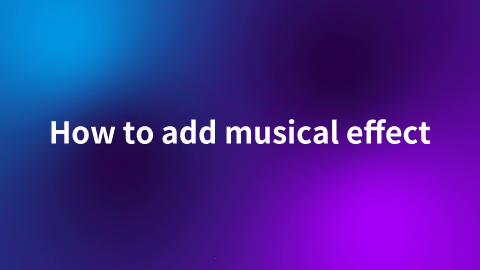 Tutorial of adding music and sound effects